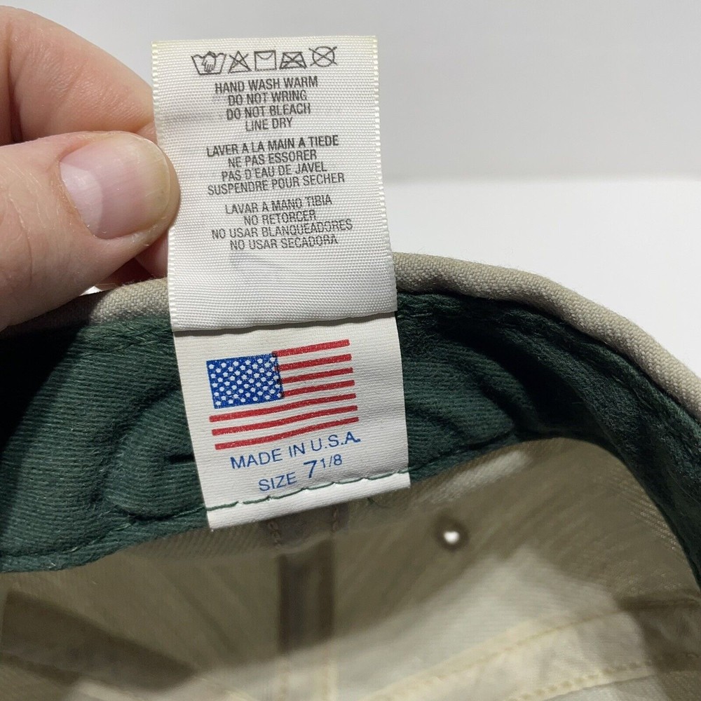 Vintage Nike Golf Hat Size 7 1/8, Grey/Blue, USA, F7-PHI, Legends Club of TN - Picture 7 of 9